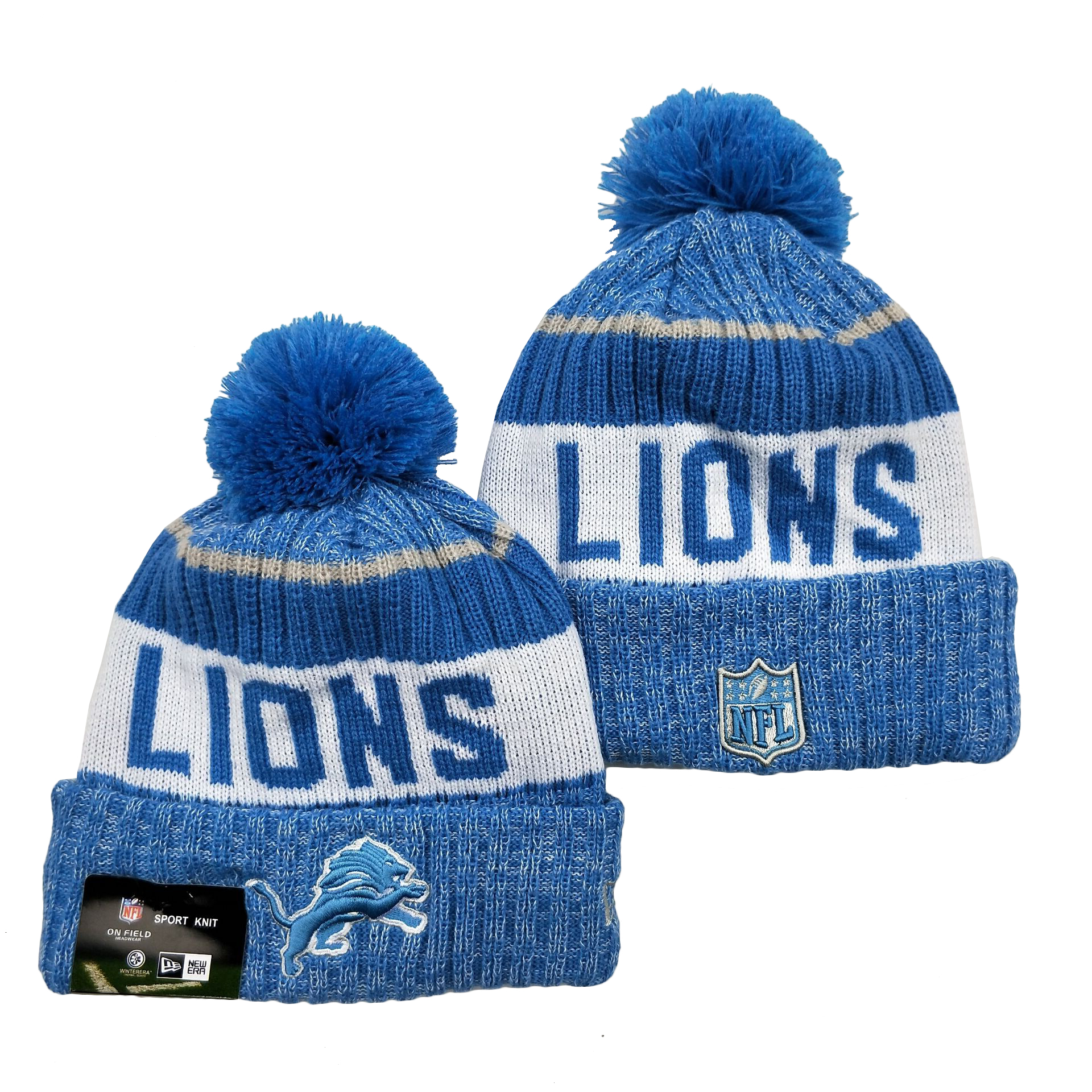 Detroit Lions Knit Hats 041
